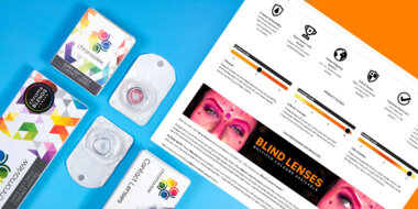 Lectura de los detalles de sus lentes de contacto