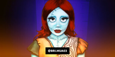 Tutorial de Halloween: Maquillaje de Sally Stitches