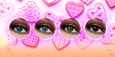 Este San Valentín, ¡Consigue lentes de contacto naturales para ojos oscuros!
