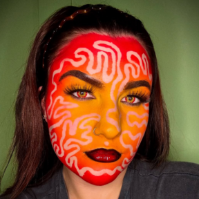 Flame Eyes | @makeupby_esc