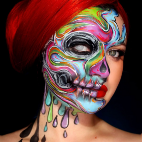 I Glow White Mesh UV | @missabbiemeghan