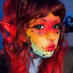 Black Mini Sclera [Poison Dart Frog] | @kaylyeeee