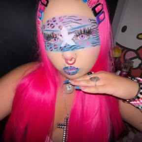 Enchanted Funky Pink | @parisdoneart