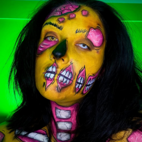 Smiley & Zombie White | @makeupby_esc