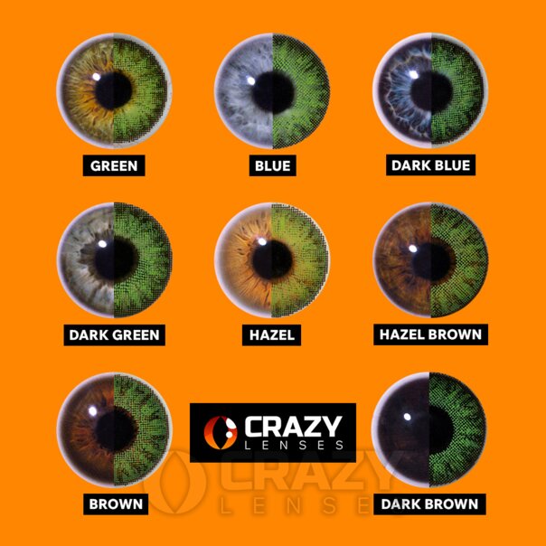 Peridot Green Natural Contact Lenses (Daily) | Crazy Lenses