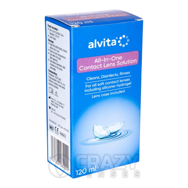 Premium All In One Contact Lens Solution Set | Crazy Lenses