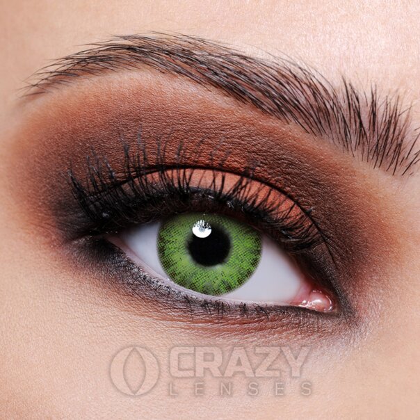 Peridot Green Costume Contact Lenses (Daily) | Crazy Lenses