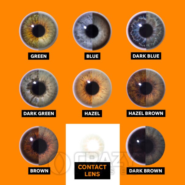 Raya Green Natural Kontaktlinsen (30 Tage)