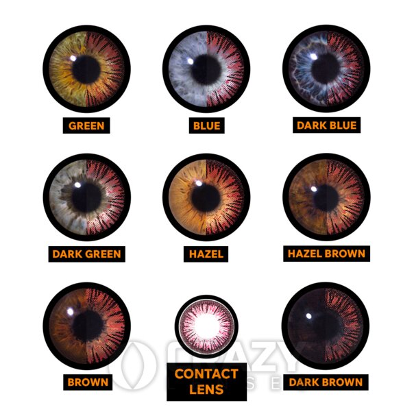 Brown Contact Lenses | Daily Coloured Contacts