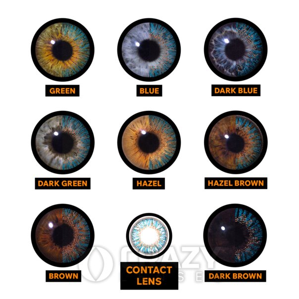 Aqua Blend Natural Contact Lenses (30 Day) | Crazy Lenses
