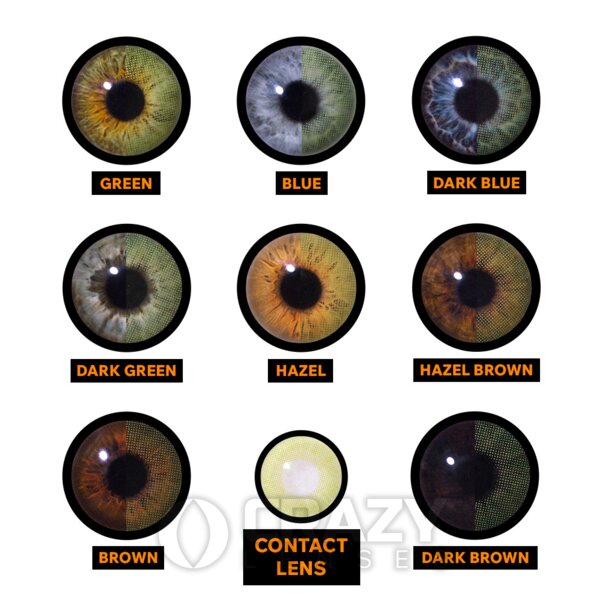 Leaf Green Natural Contact Lenses (30 Day) | Crazy Lenses