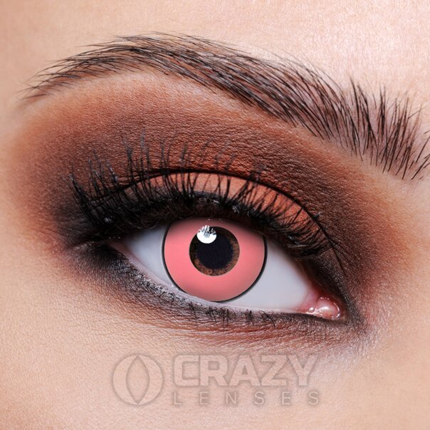 Pink Cosplay Contact Lenses (1 Day) | Crazy Lenses