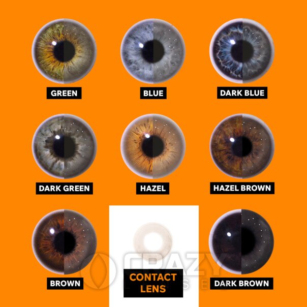 Lenti a contatto naturali al quarzo | Lenti a contatto colorate mensili