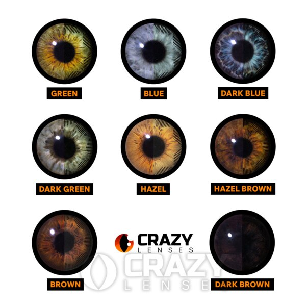 Big Eye Twinkle Eyes Black Eye Accessories (Pair) Big Eye Eye Accessories