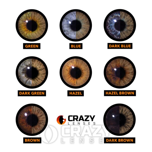 Amber Natural Contact Lenses (Daily) | Crazy Lenses