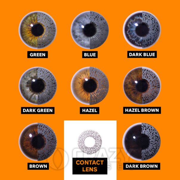 Glimmer Silver Natural Kontaktlinsen (30 Tage)