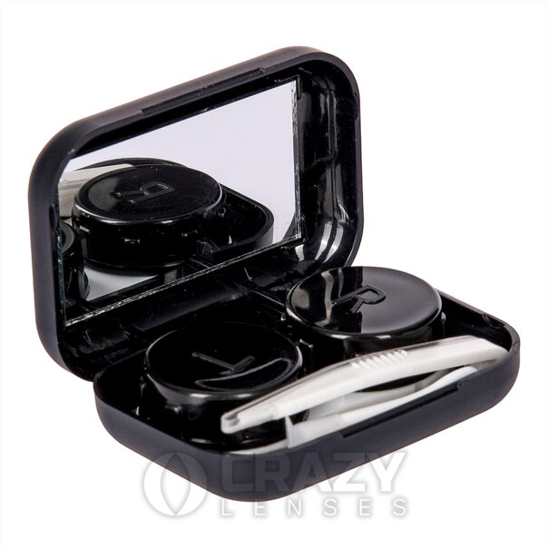 Crazy Lenses Travel Lens Case Kit Black | Lens Travel Cases