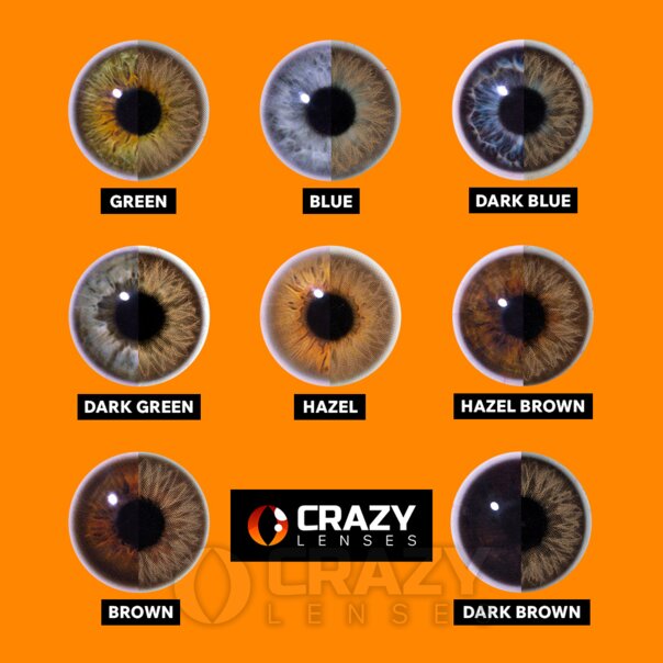 Lentes de contacto ámbar naturales (diarias) | Lentes locas