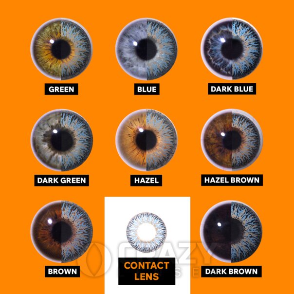 Glamour Aqua Natural Kontaktlinsen (30 Tage)