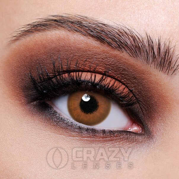 I-Glow Orange Uv Contact Lenses