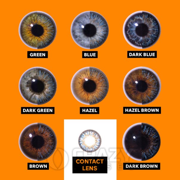 Blend Blue Natural Kontaktlinsen (30 Tage) | Crazy Lenses