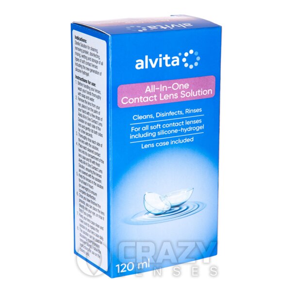 Premium All In One Contact Lens Solution Set | Crazy Lenses