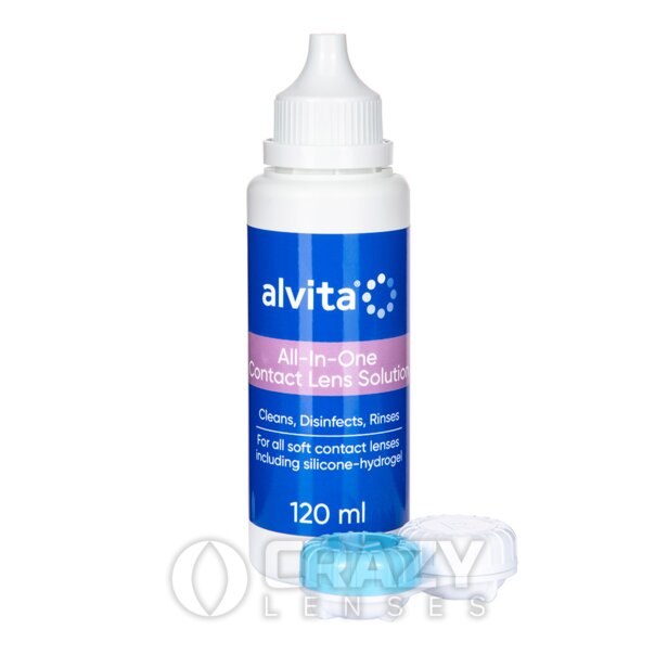 Premium All In One Contact Lens Solution Set | Crazy Lenses