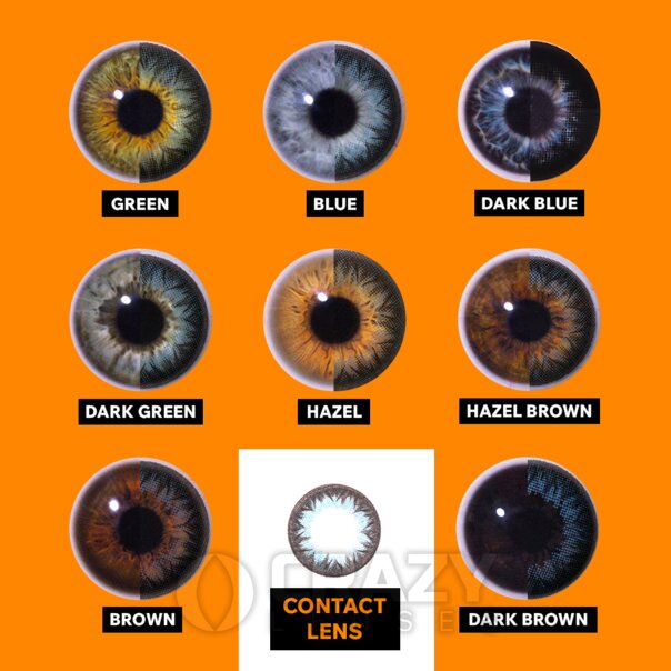 Lentes de contacto Circle Blue Natural (30 días) | Lentes Crazy