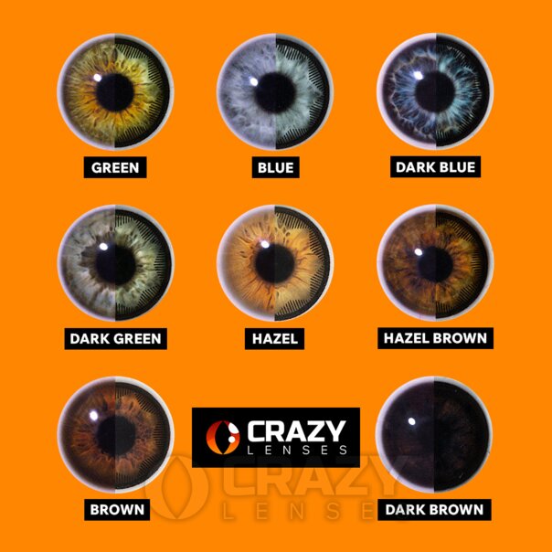 Big Eye Twinkle Eyes Black Eye Accessories (Pair) Big Eye Eye Accessories