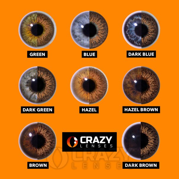 Saturn Hazel Natural Contact Lenses (Daily) | Crazy Lenses