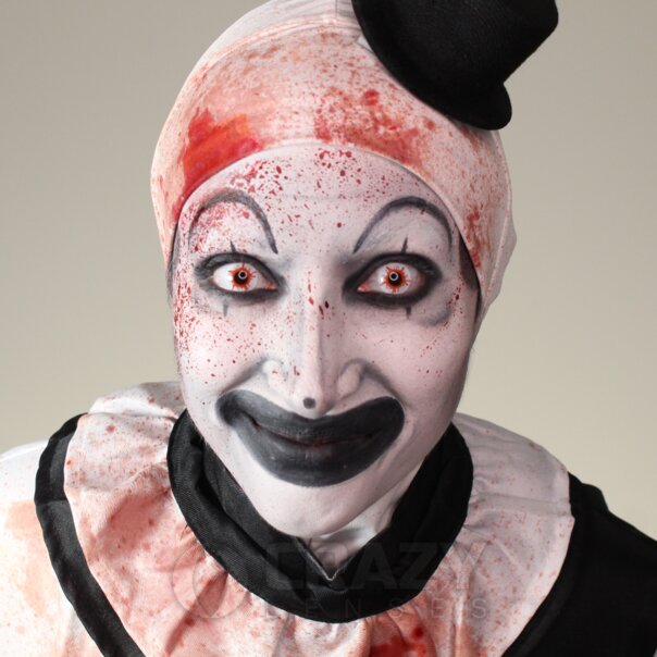 Blood Splat Red Contact Lenses | Daily Costume Contacts