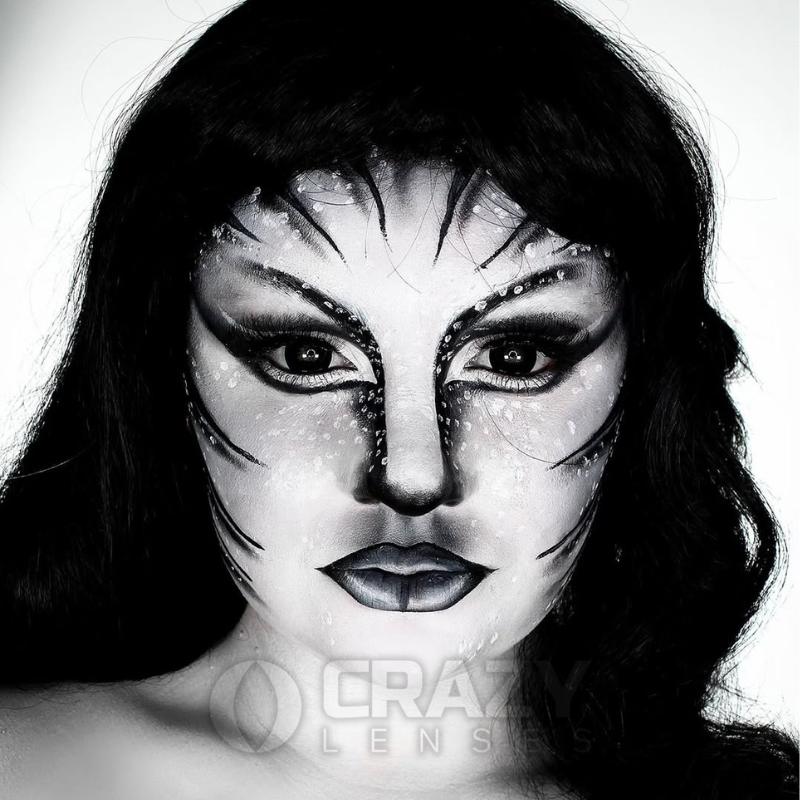 Cat's Eye Yellow Costume Contact Lenses (Daily)