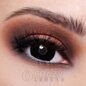 Lentilles de contact noires Mini Sclera 30 jours | Lentilles de contact colorées de costume