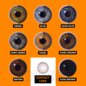 Two Tone Grey Natural Contact Lenses (90 Day) | Crazy Lenses