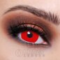 Mini Sclera Red Costume Contact Lenses (Daily) | Crazy Lenses