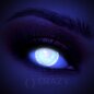 Weiße UV-Glow Kostum-Kontaktlinsen (Tageslinsen) | Crazy Coloured Lenses