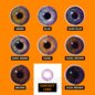 Violet Blend Coloured Lenses | Natural Contact Lenses
