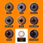Tri Tone Platinum gray Natural Contact Lenses (90 Day) | Crazy Lenses