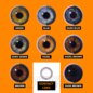 Two Tone gray Circle Natural Contact Lenses (Daily) | Crazy Lenses
