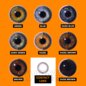 Circle gray Natural Contact Lenses (30 Day) | Crazy Lenses