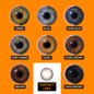 Lentes de contacto naturales grises tricolor (diarias) | Lentes locas