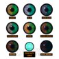 Verstärkende grüne natürliche Kontaktlinsen (30 Tage) | Crazy Lenses