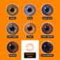 One Tone Brown Natural Contact Lenses (30 Day)