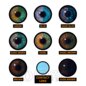 Verstärkende, natürliche Kontaktlinsen in Blau (30 Tage) | Crazy Lenses