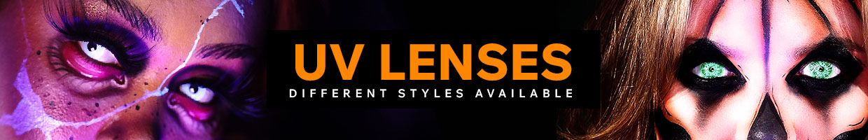 UV Reactive Contact Lenses