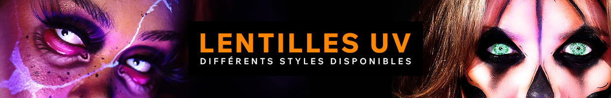 Lentilles de contact réactives aux UV
